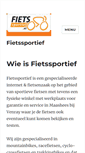 Mobile Screenshot of fietssportief.nl